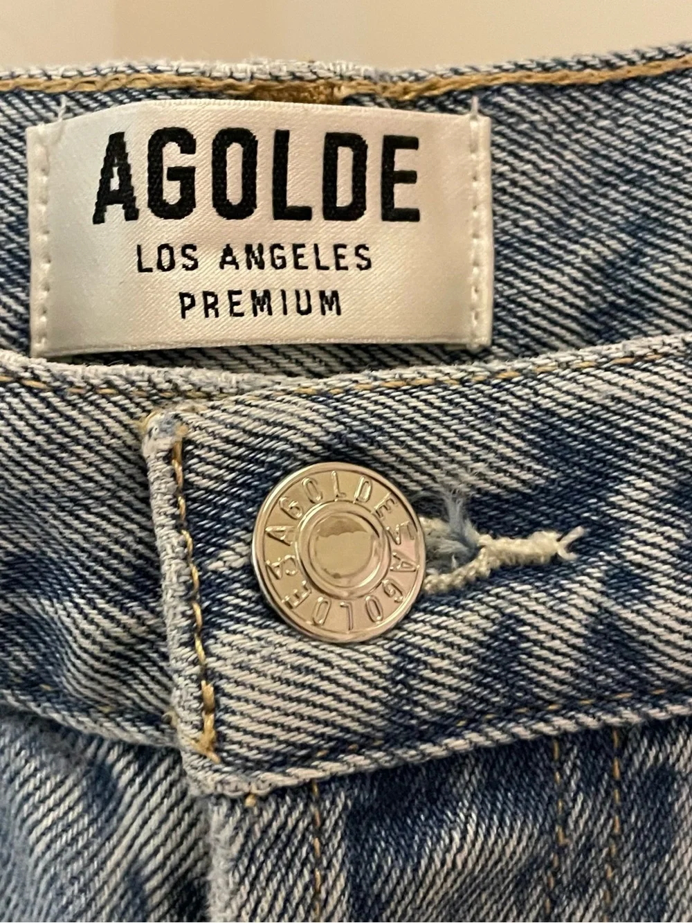 Agolde measurements waist